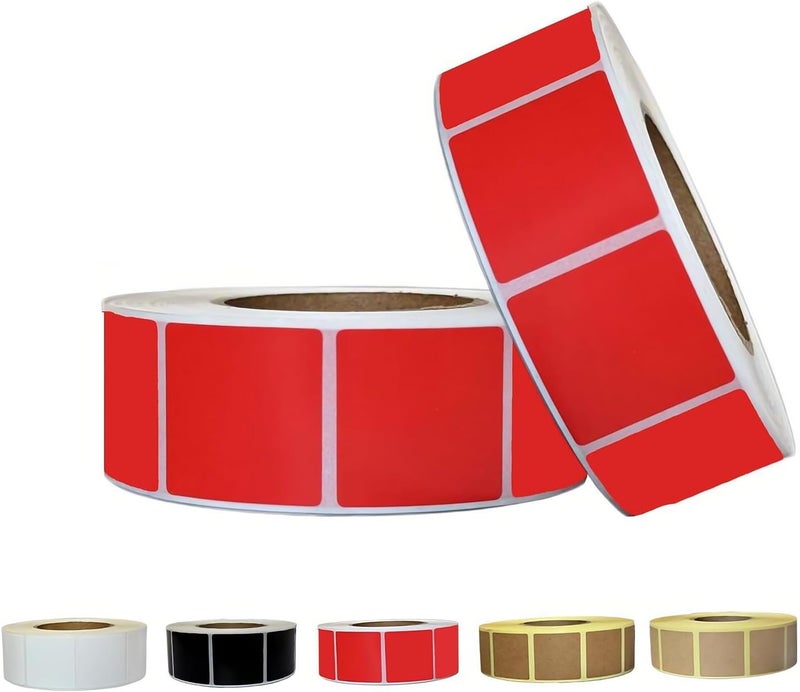 Chardime Target Pasters 1 inch 2 Rolls 2000 Pieces-Target Stickers and Pasters for Shooting Practice| Adhesive Markers for Shooting Range Targets - Image 1